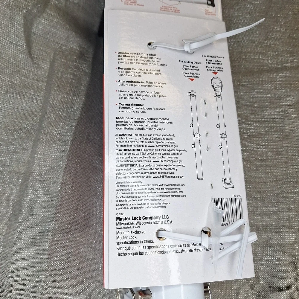 Master Lock suitable shipping verified